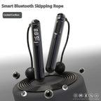 Flexora Smart Bluetooth Cordless Battle Ropes with digital display for customizable skipping workouts