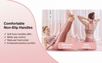 Flexora multifunctional pedal resistance rope with handles, suitable for exercise and strength training workouts.