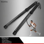 Flexora cordless battle rope with textured surface, designed for high-intensity training and versatile workout routines.