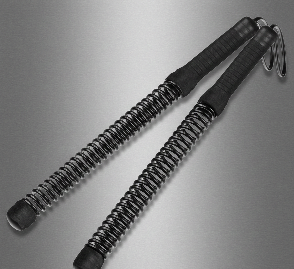 Flexora cordless battle rope with textured surface, designed for high-intensity workout and fitness training.